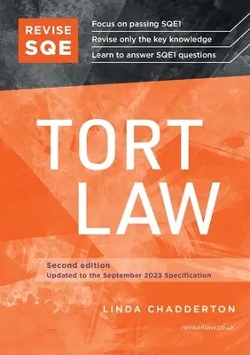 Revisión SQE Tort Law - Revise SQE Tort Law