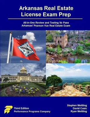 Arkansas Real Estate License Exam Prep: Todo-en-Uno Revisión y Pruebas para Aprobar el Examen Pearson Vue de Bienes Raíces de Arkansas - Arkansas Real Estate License Exam Prep: All-in-One Review and Testing to Pass Arkansas' Pearson Vue Real Estate Exam
