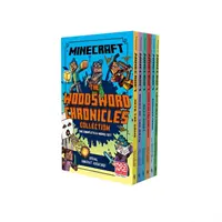 Minecraft Woodsword Crónicas 6 Libro Slipcase - Minecraft Woodsword Chronicles 6 Book Slipcase